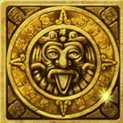 Het gouden badge symbool in Gonzo Quest