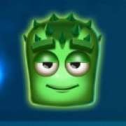 Het groene monstersymbool in Reactunz
