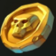 Gouden Munt Symbool in Pirate's Cove